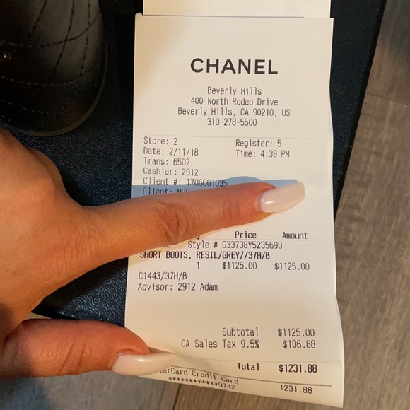 Chanel short boots - Picture 6 of 7